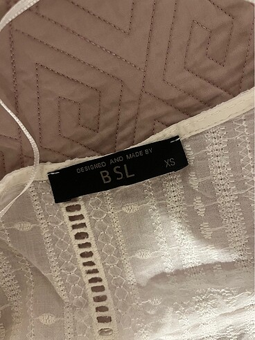 BSL FASHION BSL balon kol beyaz bolero