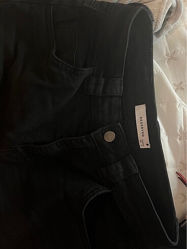 Zara Reserved Bootcut Siyah Jean