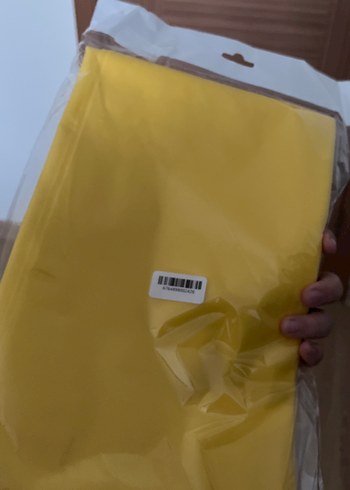 Sarı renk masa örtüsü - Görsel 2