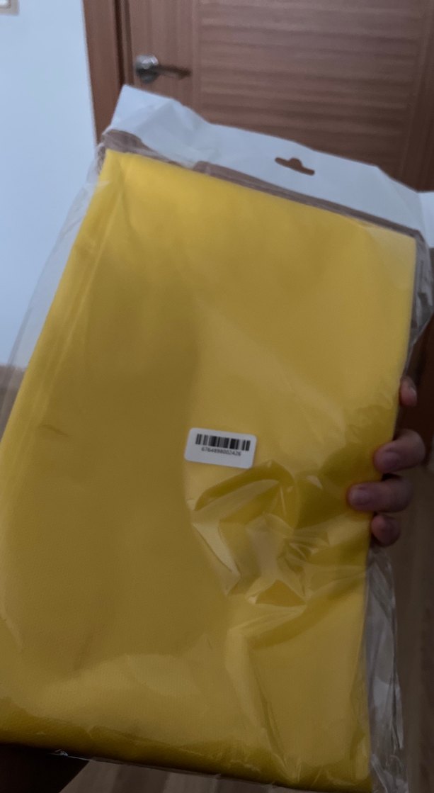 Sarı renk masa örtüsü - Görsel 2