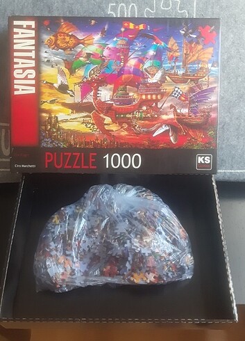  Beden Renk 1000 parça KS Games puzzle