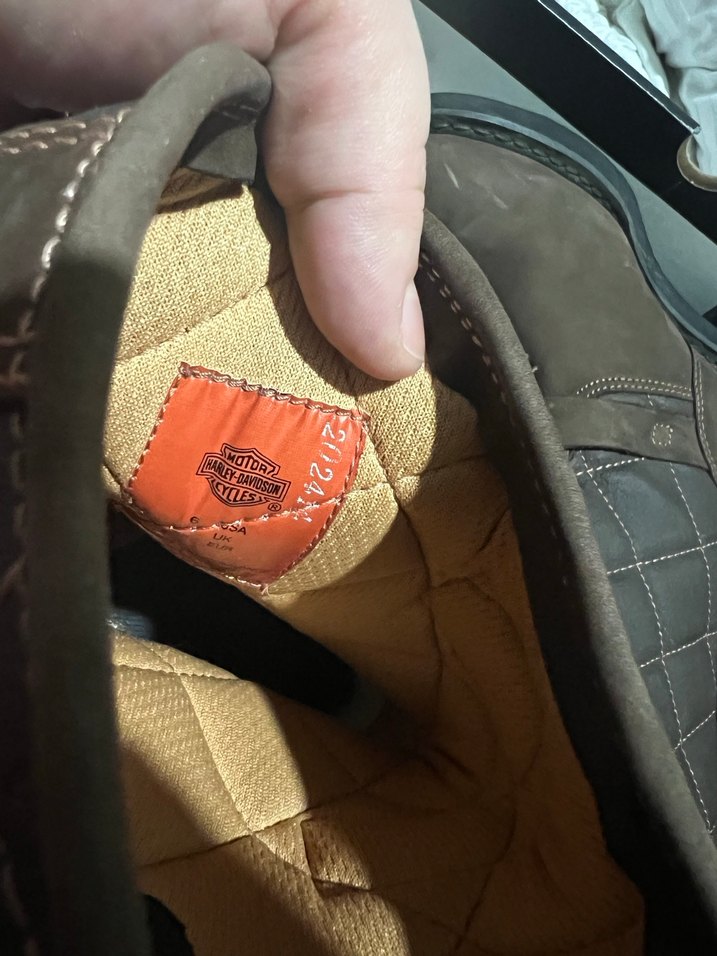 Kahverengi Harley davidson - Görsel 2