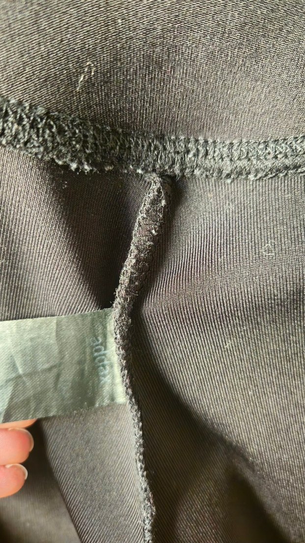 Addax Siyah Biker Tayt - Görsel 5