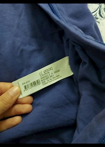 Mavi Kapüşonlu Bebek Tulum - Fermuarlı, Uzun Kollu - Görsel 2