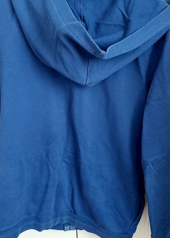 Erkek Çocuk Renkli Dinozor Baskılı Kapüşonlu Sweatshirt - Görsel 3