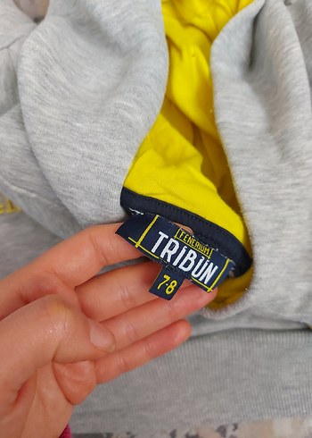 fenerbahce Gri Kapüşonlu Erkek Sweatshirt - Görsel 3