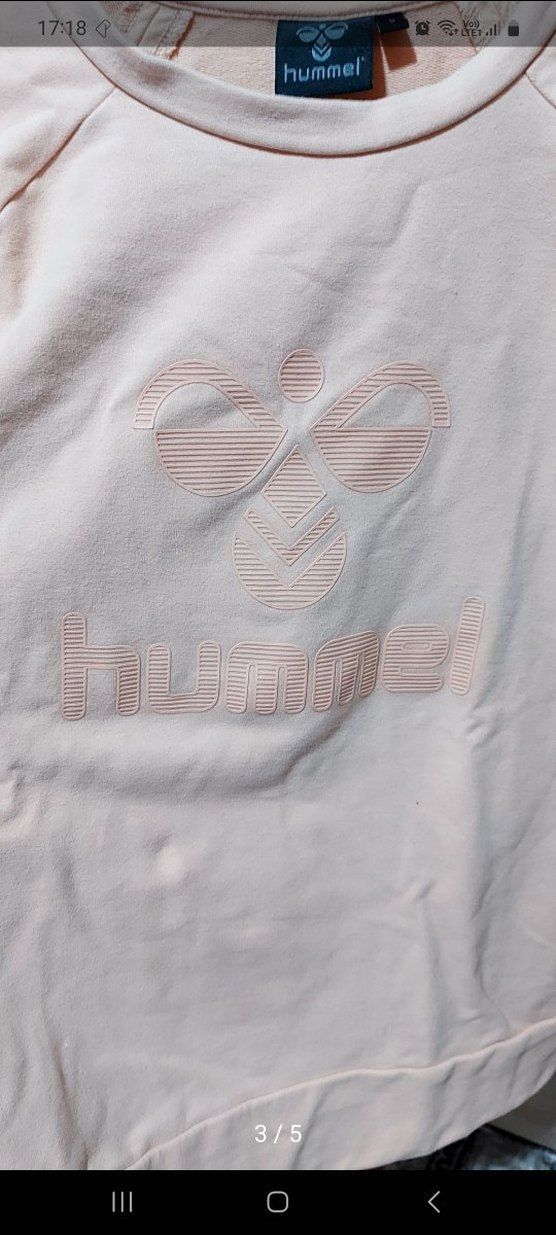 hummel Pembe Uzun Kollu Kadın Sweatshirt - Görsel 3