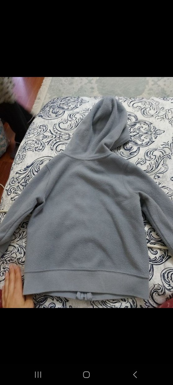 GAP Kapüşonlu Gri Erkek Çocuk Sweatshirt - Görsel 4
