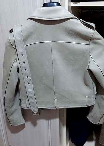 zara süet ceket - Görsel 3