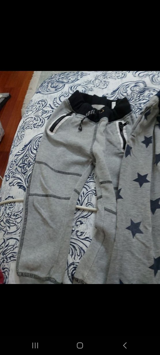 HM Erkek Çocuk Gri Rahat Eşofman Altı - Görsel 2