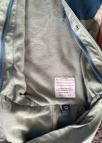 Düğmeli Erkek Çocuk Yağmurluk Kapüşonlu - Görsel 3