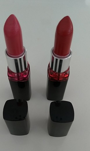 Maybelline New York kırmızı ve pembe ruj ????
