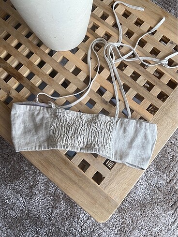 xs Beden H&M Keten Crop