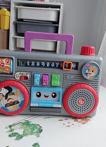 Fisher Price Eğlen ve Öğren Müzik Kutusu 