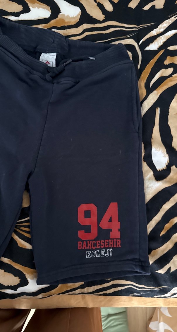 Bahçeşehir koleji Lacivert Baskılı Erkek Çocuk Şortu - Görsel 3