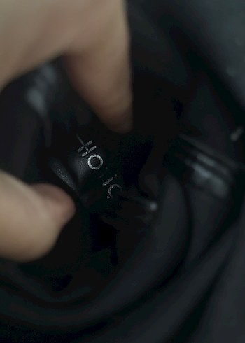 Siyah Süet Diz Üstü Elastik(çorap)Topuklu Çizme - Görsel 4