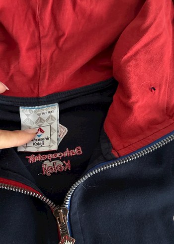 Unicex Çocuk Fermuarlı Lacivert Ceket - Görsel 2