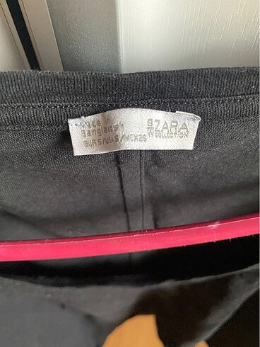 Zara Zara tshirt v yaka basic