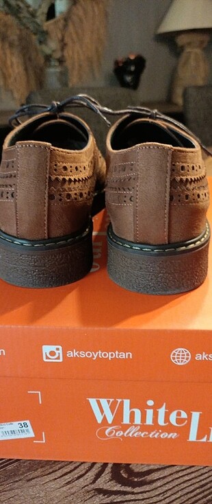 38 Beden Camel Süet Loafer