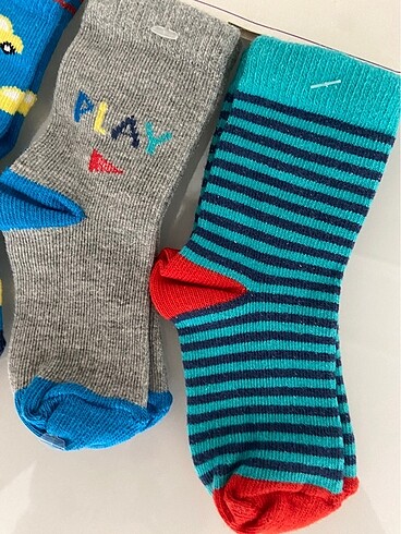 3lü çorap etiketli - Görsel 5