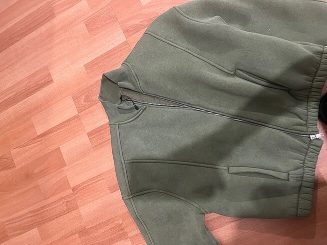 s Beden haki Renk Trendyolmilla fermuarlı sweat