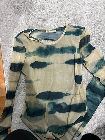 Zara transparan bluz