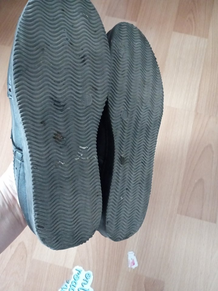 Tokalı Siyah Deri Erkek Çocuk Ayakkabısı - Görsel 4