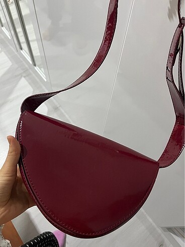 cherry red çanta