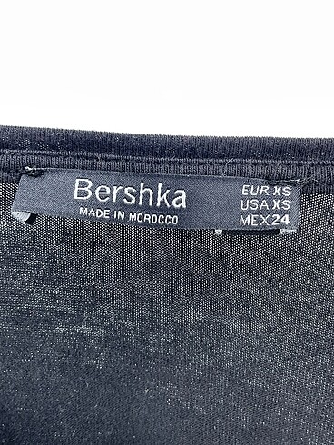xs Beden siyah Renk Bershka Uzun Elbise %70 İndirimli.