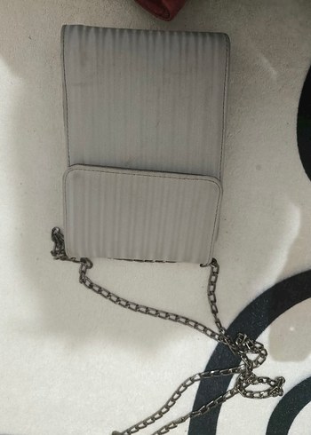 Diğer Gri Pileli Kadın Cüzdan Çanta