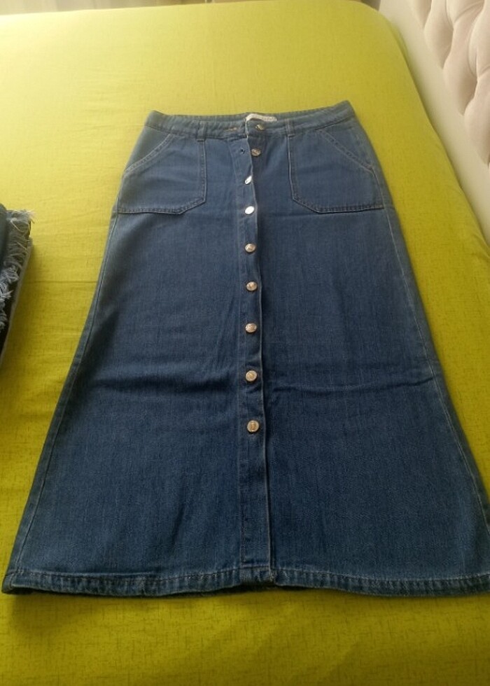 Denim etek  - Görsel 4
