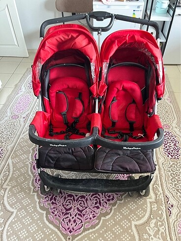 İkiz bebek arabası - Görsel 5