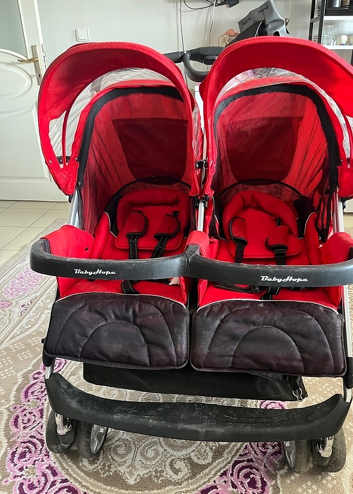 İkiz bebek arabası - Görsel 2