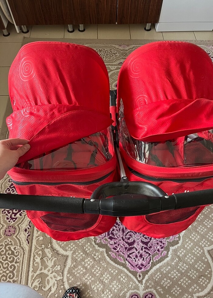 İkiz bebek arabası - Görsel 3