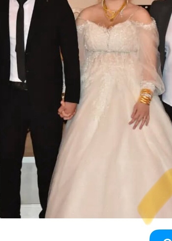 Büyük beden gelinlik - Görsel 3