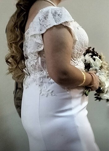 Nikah elbisesi / abiye - Görsel 5