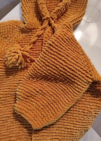 Çocuk peluş hırka 