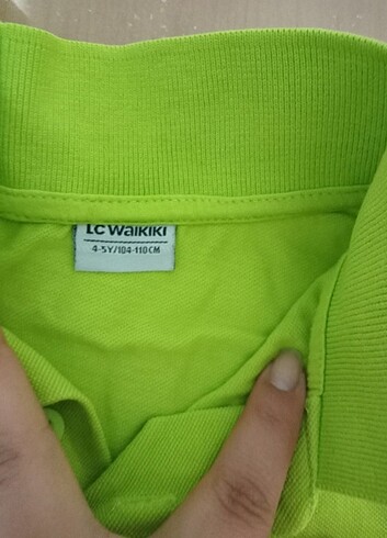 LC Waikiki 4/5 yaş erkek çocuk lakos