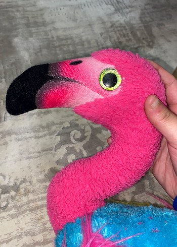 Renkli Pembe Flamingo Peluş Oyuncak