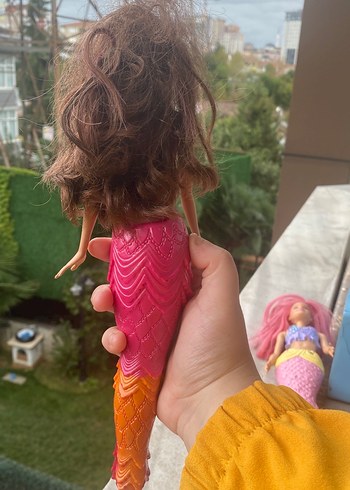 Beden Pembe renkli renkli oyuncak bebek