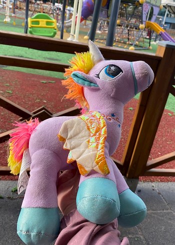 Walt Disney World Pembe Renkli Pastel Peluş At Oyuncak