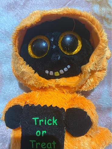  Beden Altın Dişli Turuncu Ghoul Cadılar Bayramı Peluş