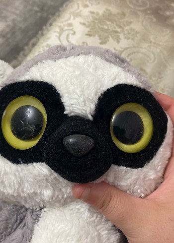 Beden Renk Gri Halkalı Lemur Peluş Oyuncak