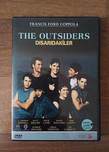 The Outsıders (Dışarıdakiler) dvd film 