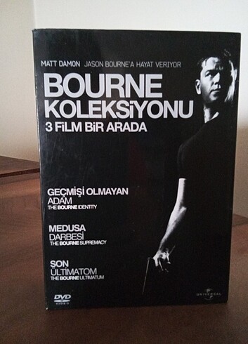 Bourne Koleksiyonu dvd box set film 