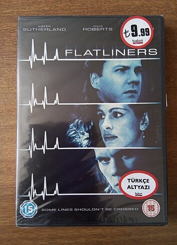 Flatlıners (Çizgi Ötesi) Ambalajında sıfır dvd film 