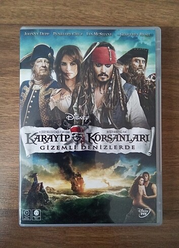 K.Korsanları Gizemli Denizlerde dvd 