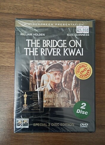 Kwai Köprüsü 2diskli Ambalajında dvd film 