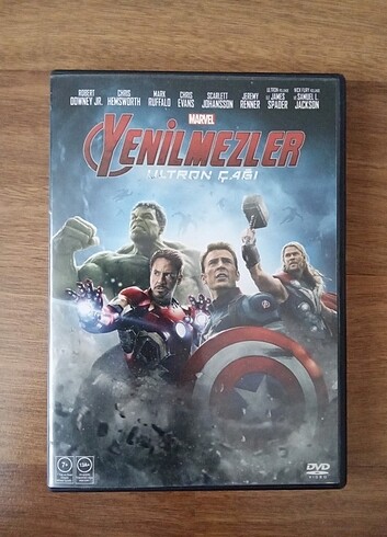 Yenilmezler: Ultron Çağı dvd film 