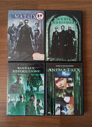 Matrıx Dvd Film Serisi 